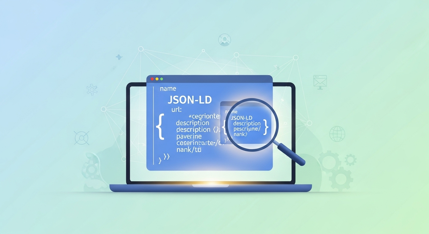 JSON-LD structured data code snippet for personal website