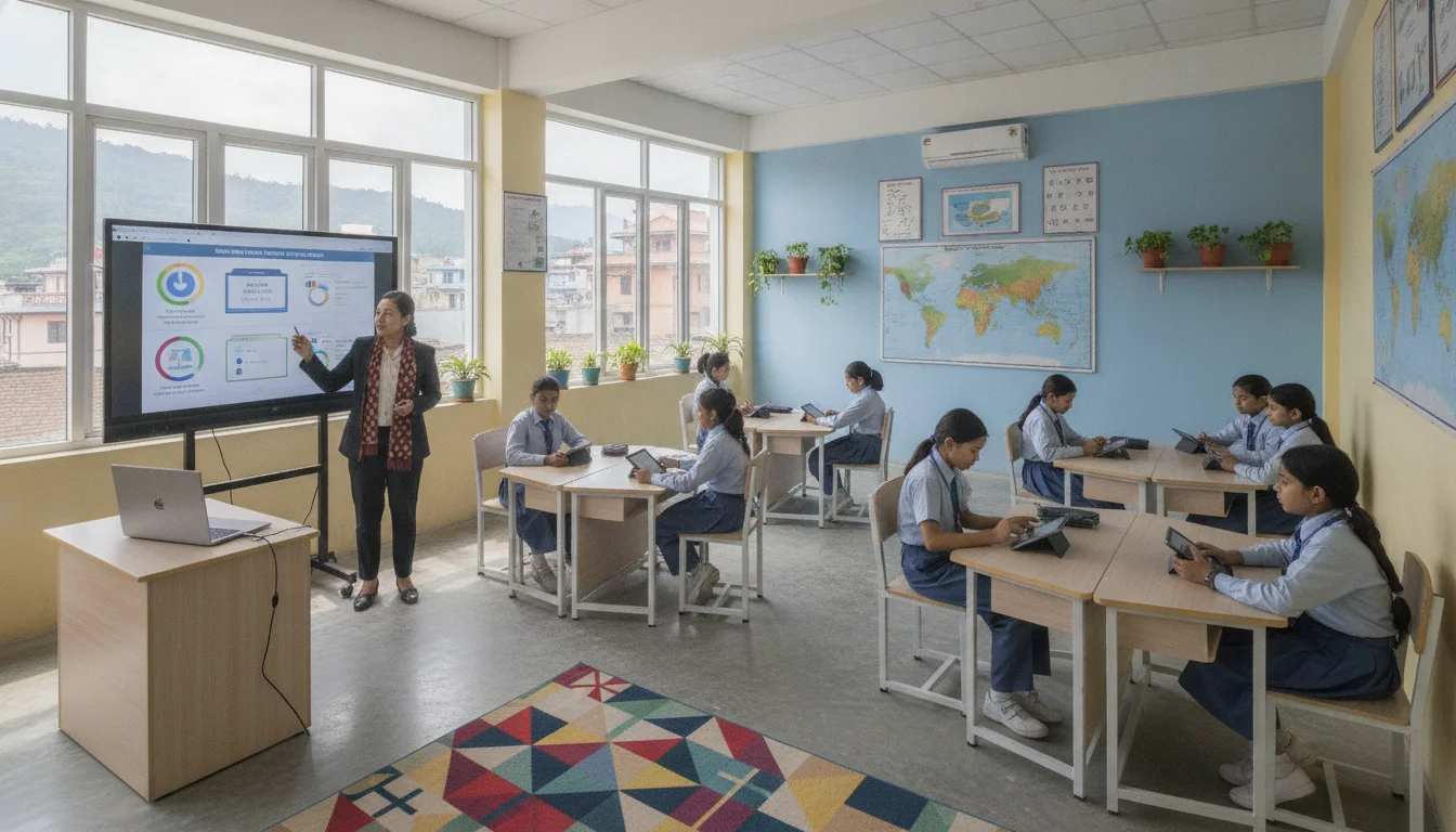 ICT and AI tools for Nepali teachers in the classroom