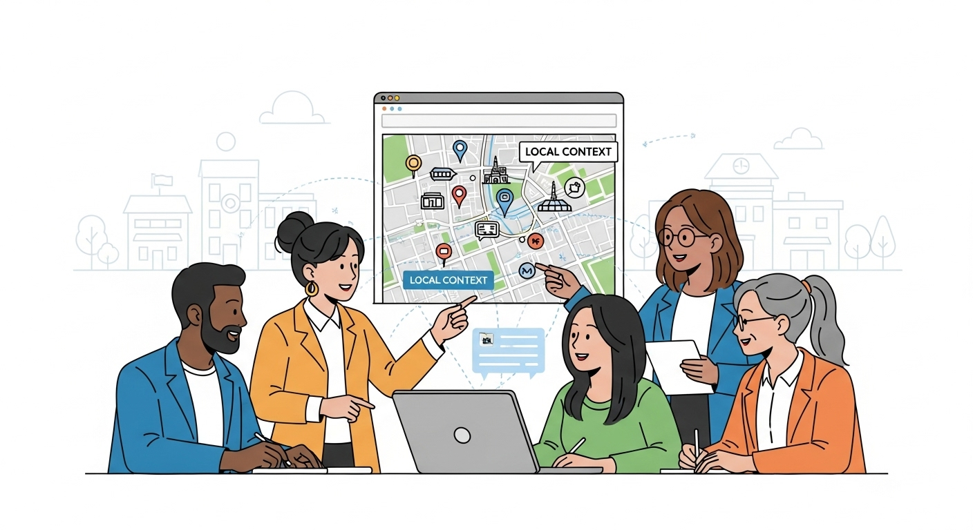 Teaching digital strategy in local context