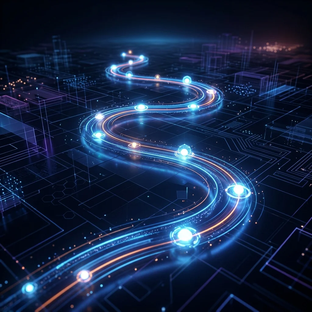 Customer journey roadmap from awareness to conversion