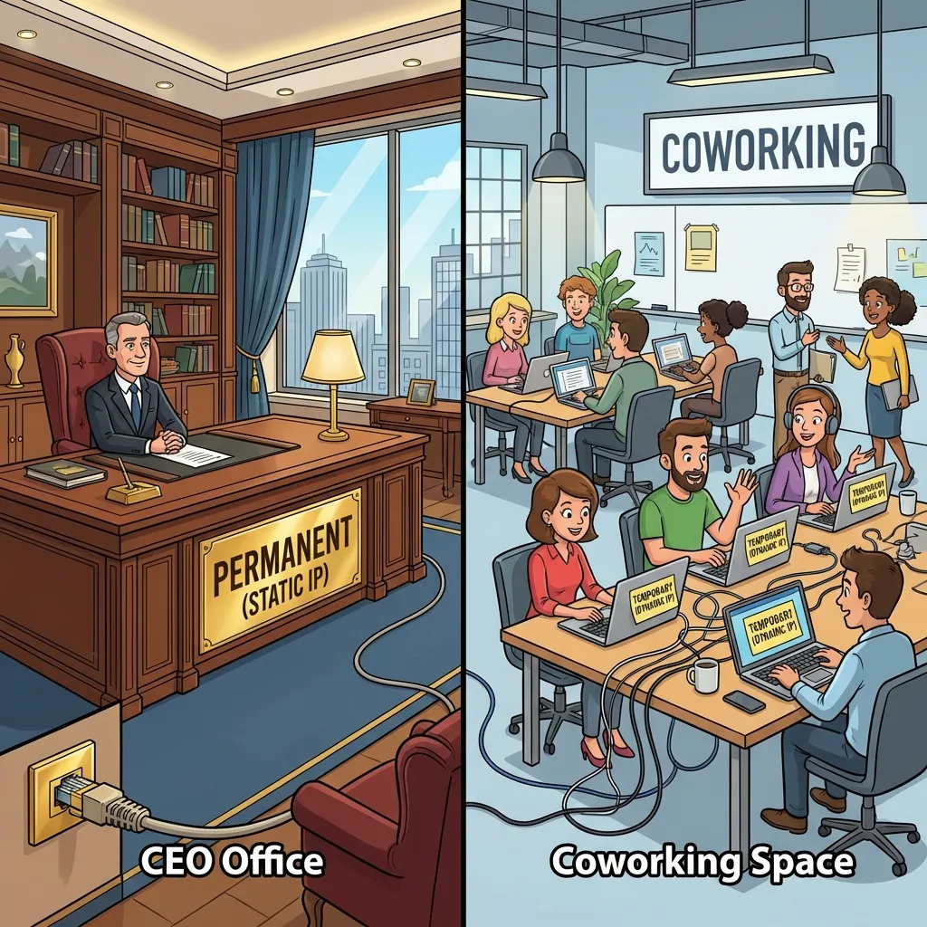 IP Address Analogy