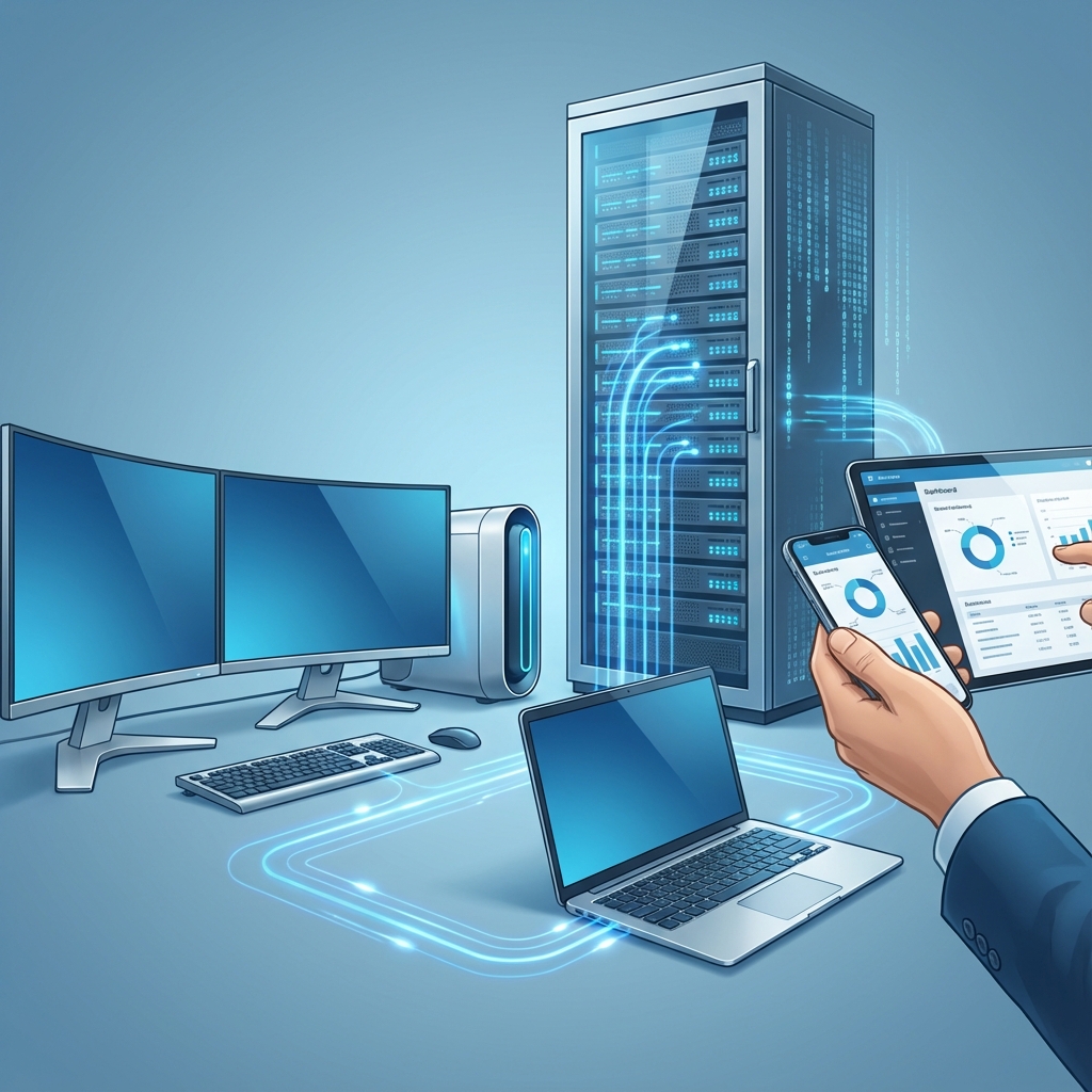 2.2 Types of Computers (Desktops, Laptops, Servers, Mobile Devices)