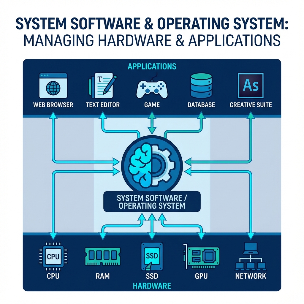3.2 System Software (Operating Systems and Utility software)