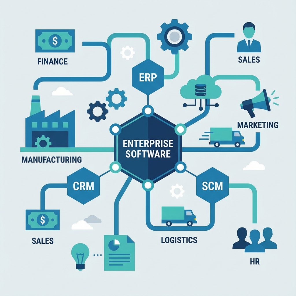 3.5 Enterprise Software (ERP, CRM, SCM)