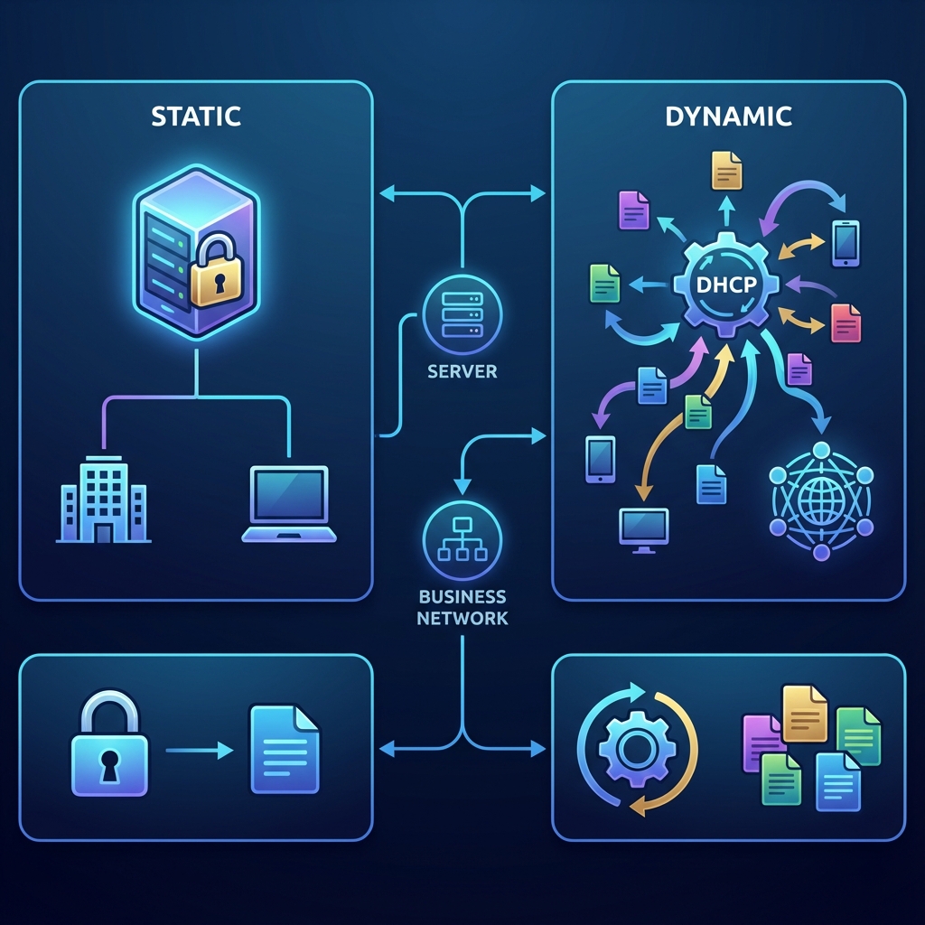 Static vs Dynamic IP