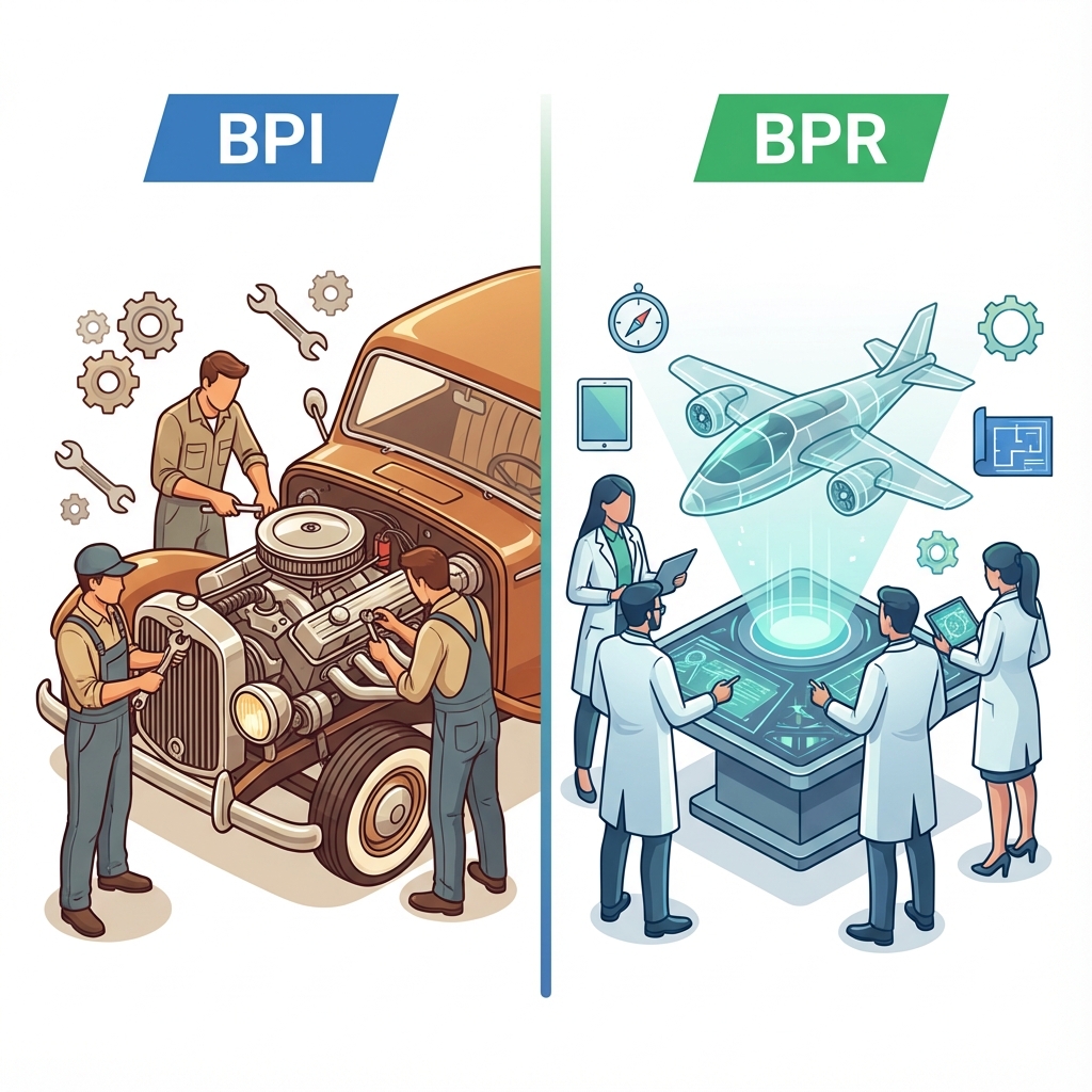 BPI vs BPR Split