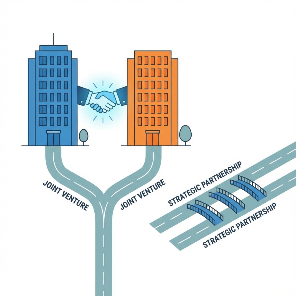 Business Alliances Illustration