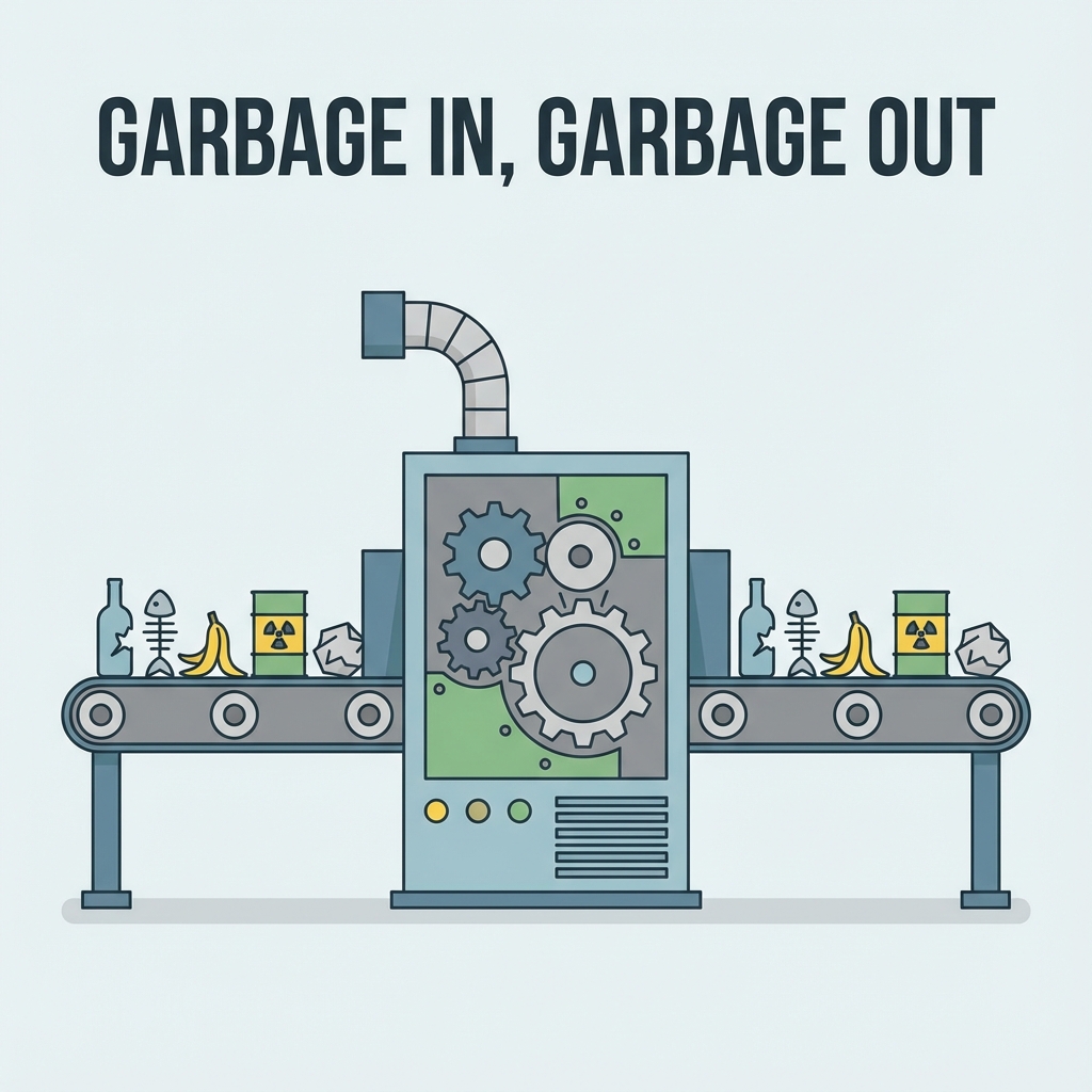 Garbage In, Garbage Out diagram