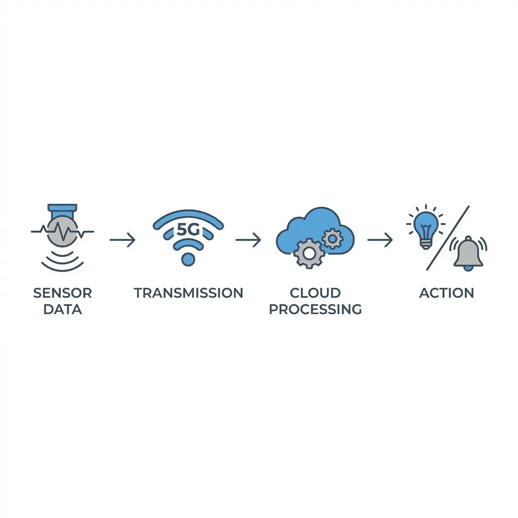 IoT 4 Stage Model