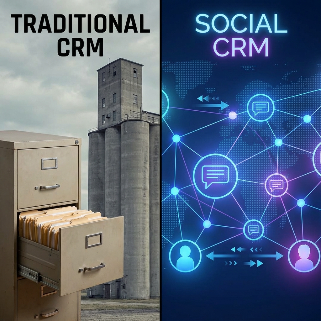 Traditional vs Social CRM