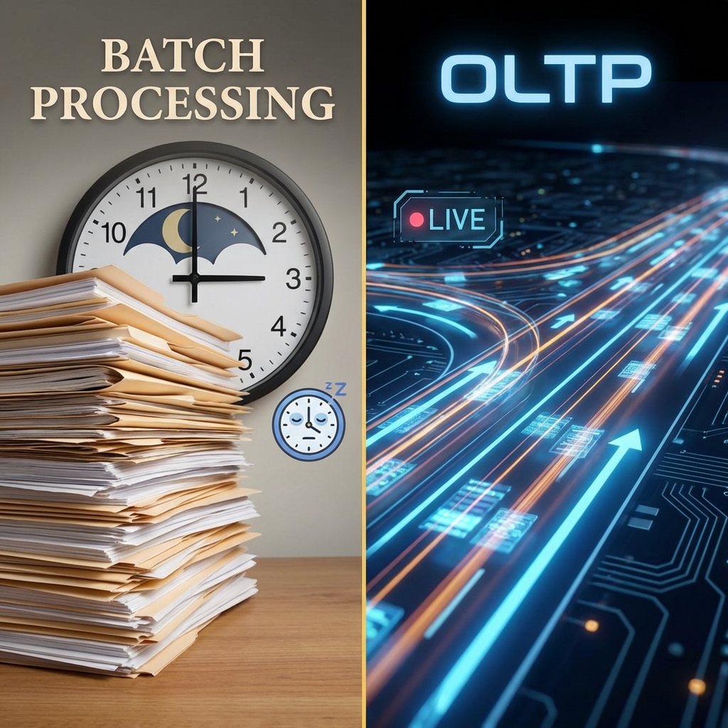 Batch Processing vs. OLTP