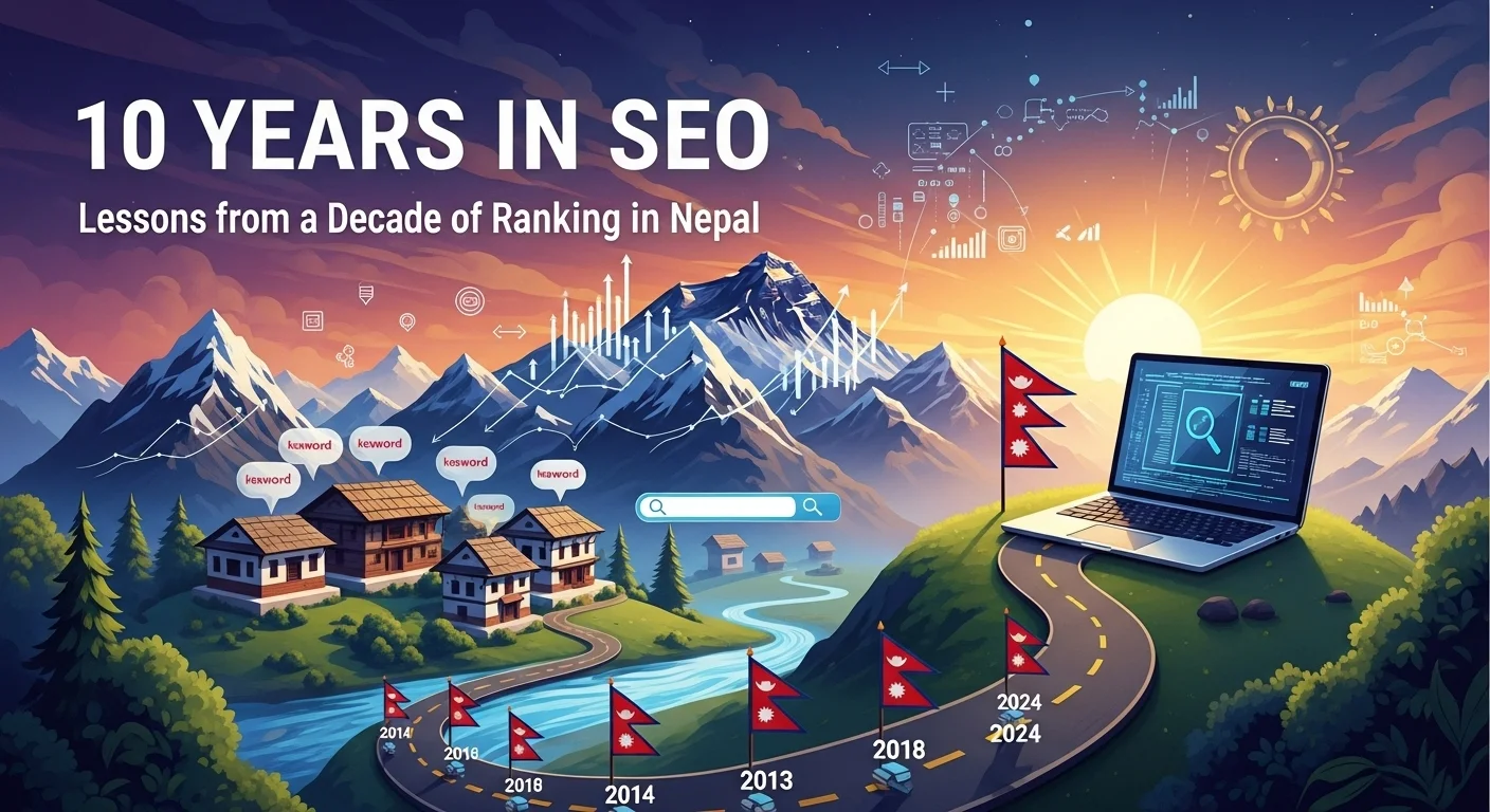 10 Years in SEO: Lessons from a Decade of Ranking in Nepal