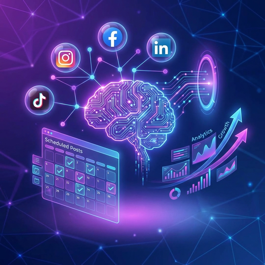AI-Powered Social Media Marketing in 2026: Automation, Scheduling, and Insights