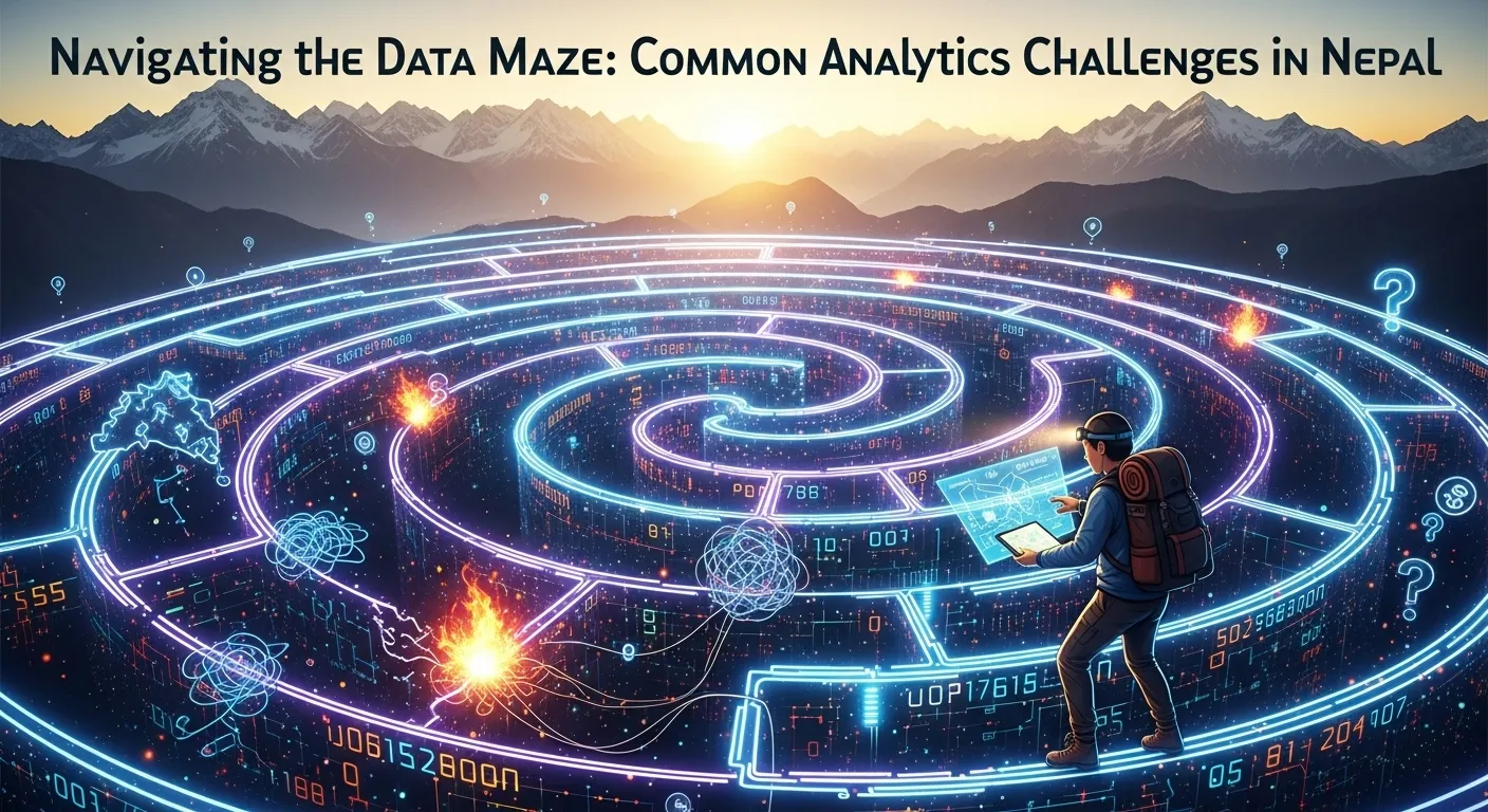 Navigating the Data Maze: Common Analytics Challenges in Nepal