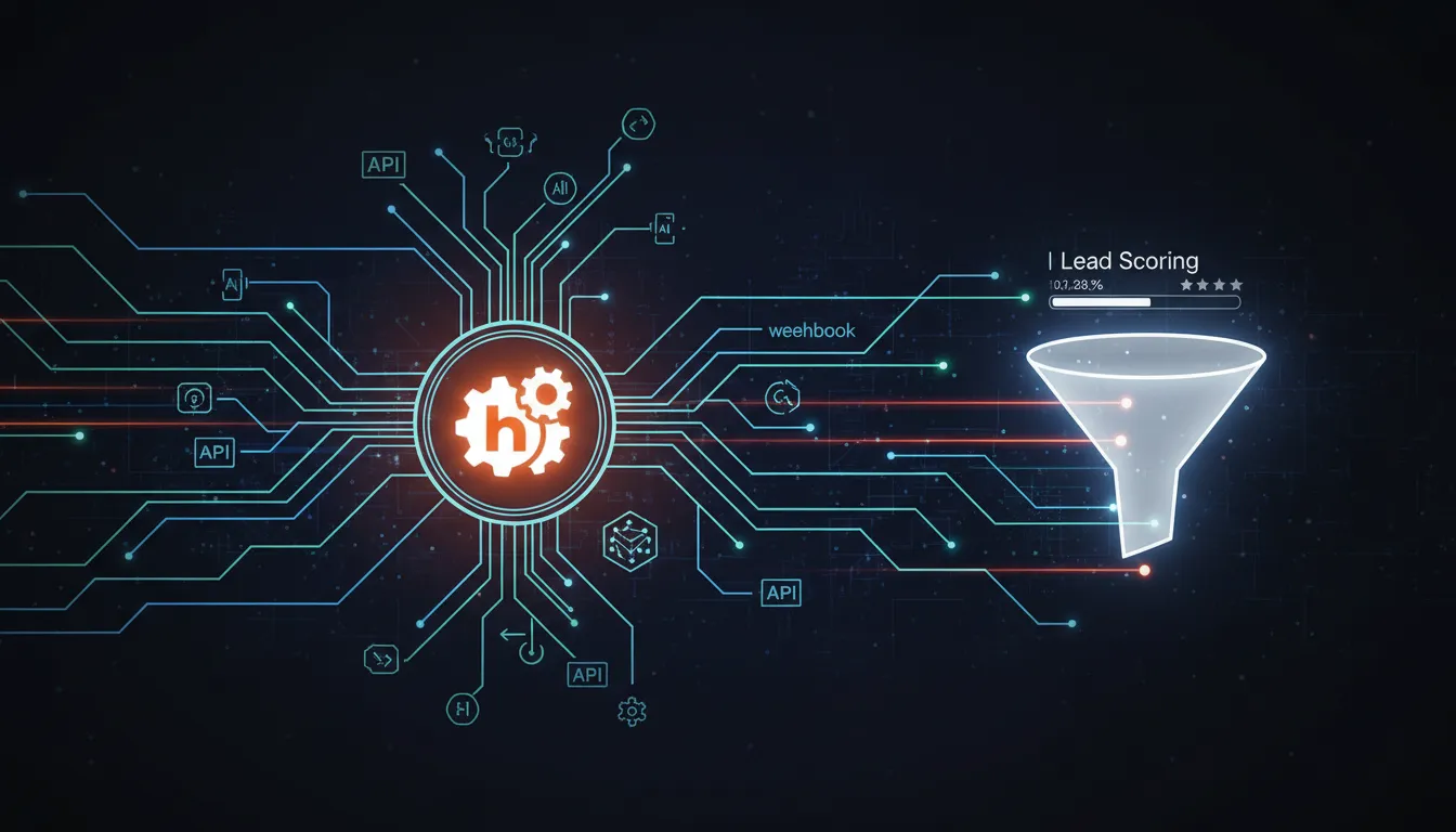 Automate HubSpot Lead Scoring: APIs, Webhooks & AI