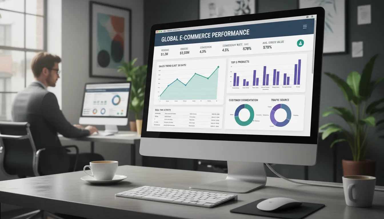 Looker Studio marketing dashboard and e-commerce analytics
