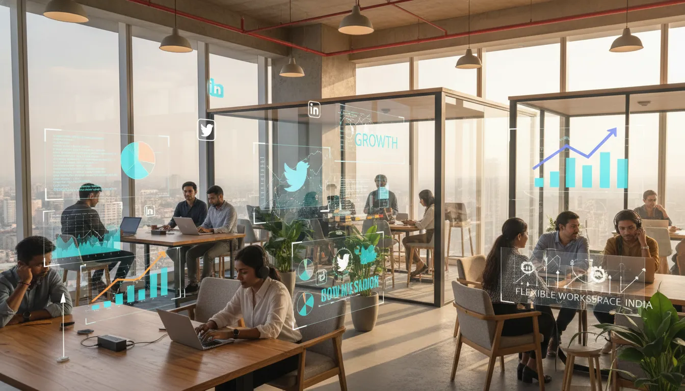 Coworking India Digital Marketing Report 2025-26