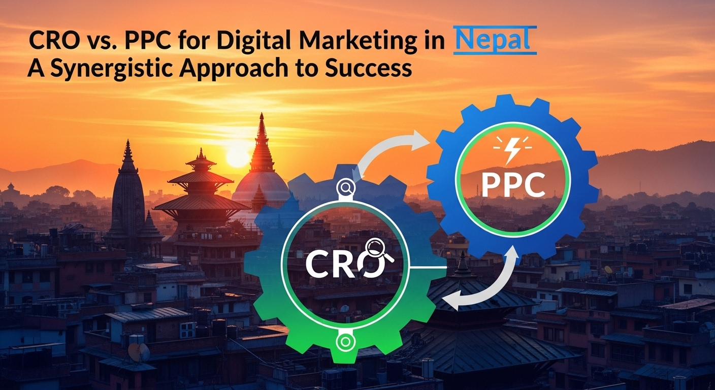 CRO vs. PPC for Digital Marketing in Nepal: A Synergistic Approach to Success