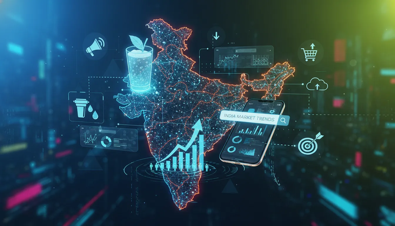 Digital Marketing Research: India's Beverage & Water Market