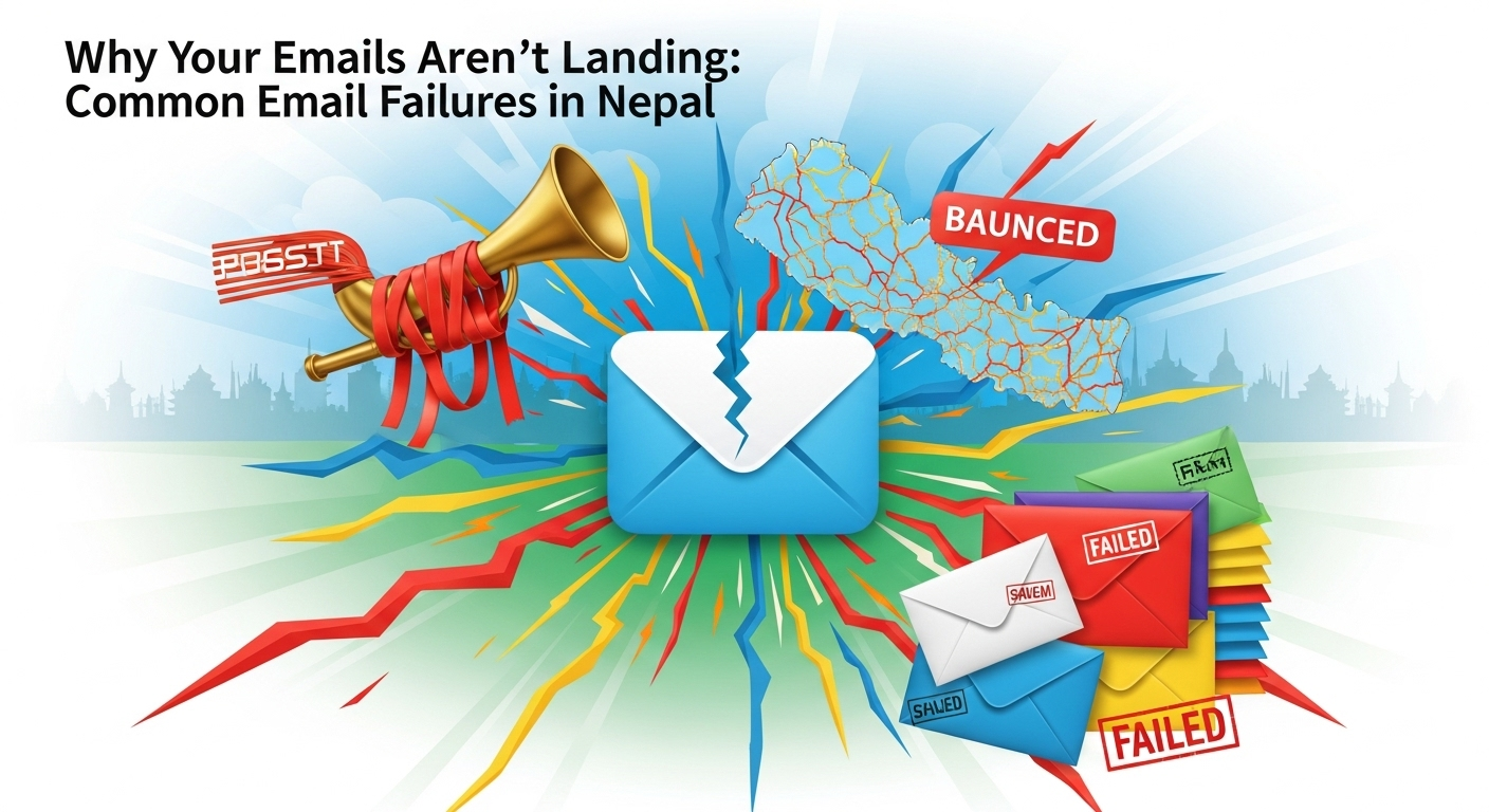 Why Your Emails Aren't Landing: Common Email Failures in Nepal