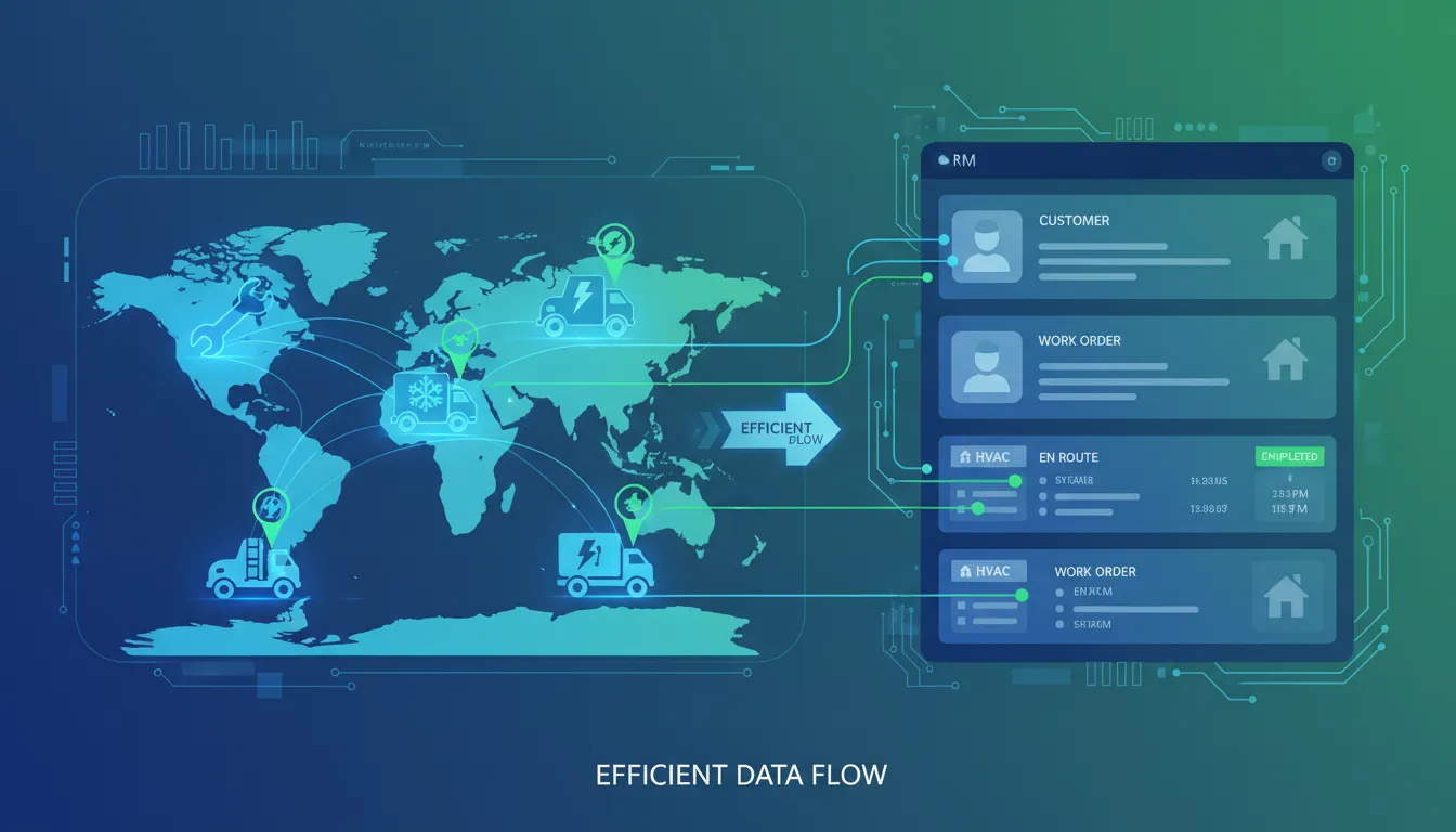 GPS Tracking & CRM Integration for Home Services | Optimize Fleet