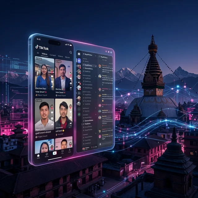 Nepal Digital Electorate: Political Content & Voter Behavior