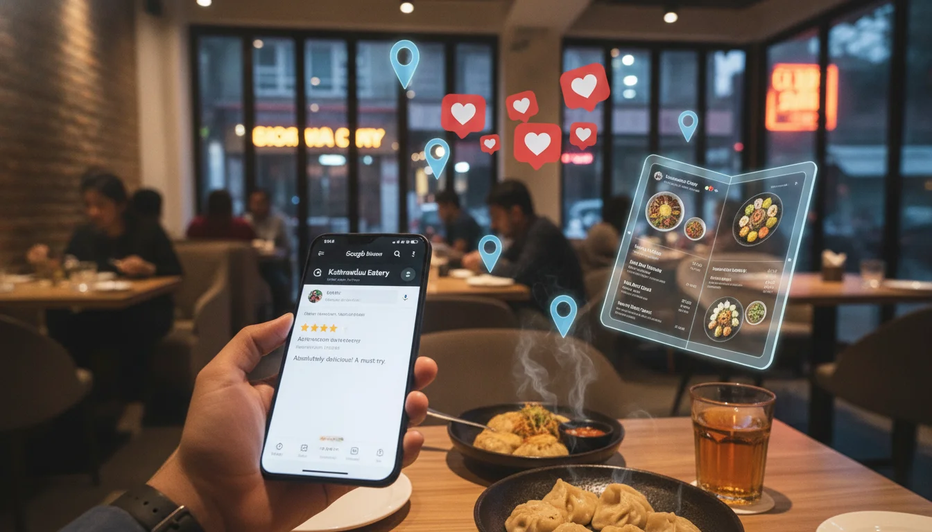 Digital marketing for restaurants in Nepal