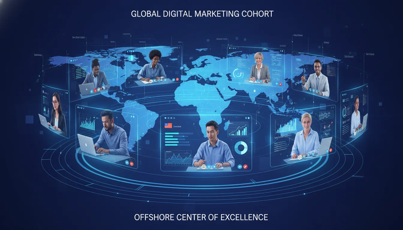 Offshore Digital Marketing CoE: Strategy, Operations, Branding