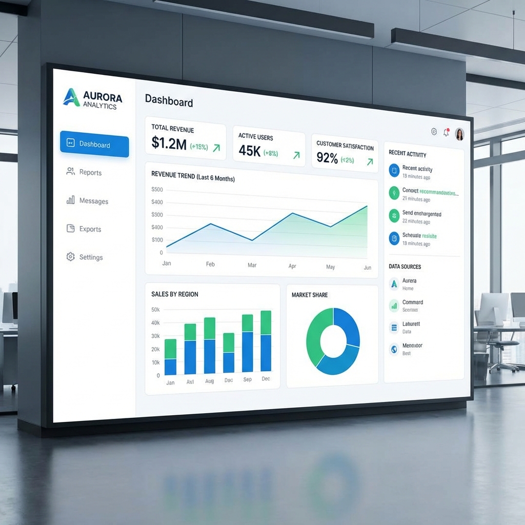 Sample Business Dashboard